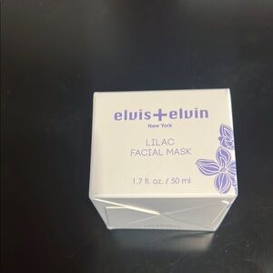 Lilac Facial Mask - White and Purple